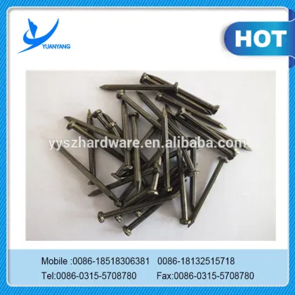 Nail gun nail framing/hardened steel concrete nails