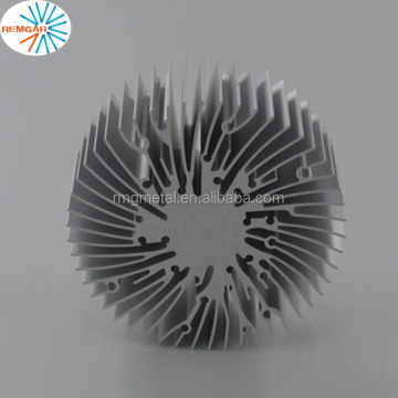 CNC machined aluminium haba tenggelam dengan kipas