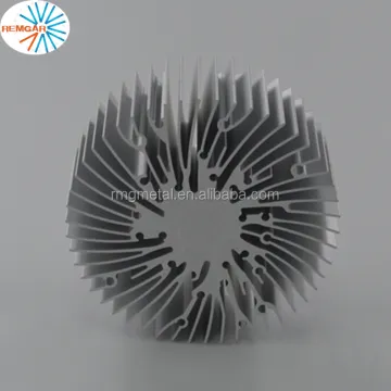 cnc machined extruded aluminum heat sink with fan
