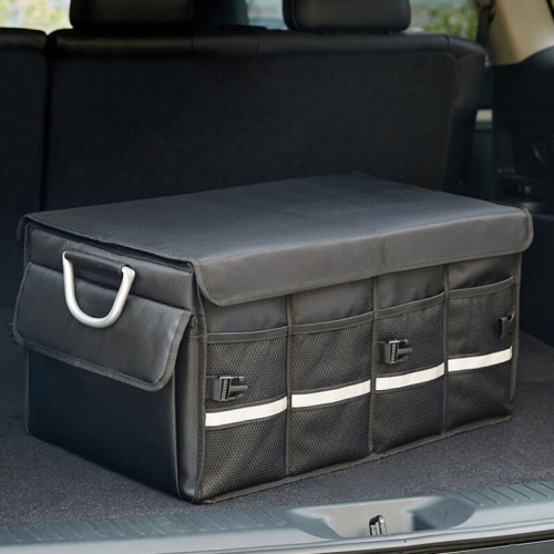 Fold Car Trunk Organizer Box Storage with Cover