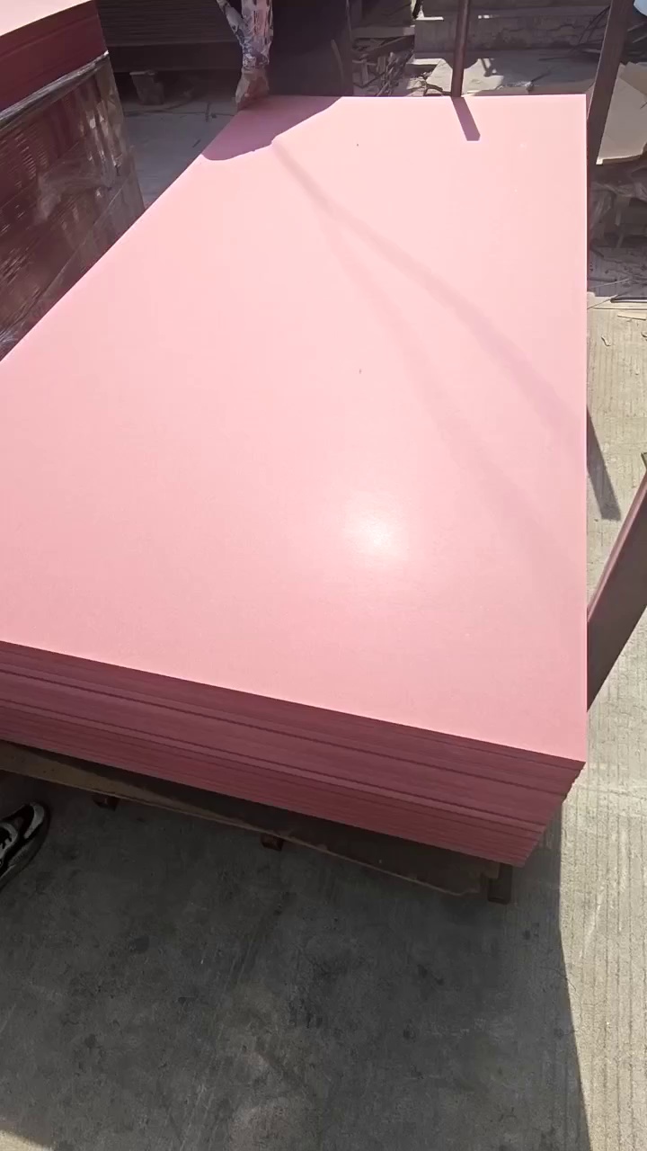 Factory Sale Slot MDF Melamine Faced MDF