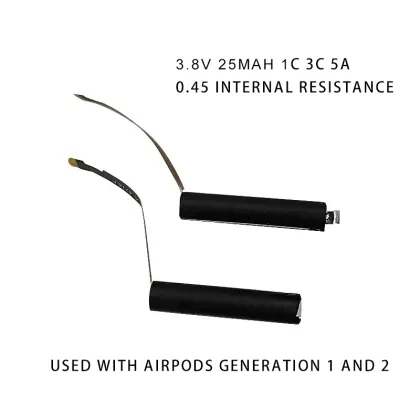 Replacement Battery for Apple AirPods 1/2 & AirPods Pro: Extended Life for Your Wireless Headphones