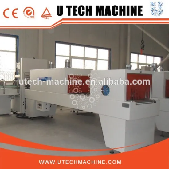 Automatic Film Wrapping with Heat Shrink Tunnel