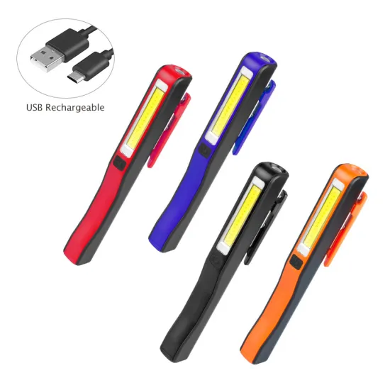 Rechargeable COB LED Work Light with Magnet for Car Repair