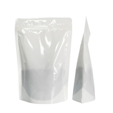Матовая белая упаковка для целлофанового чая в индивидуальном стиле