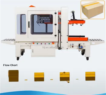 Fully Automatic Sealing Machine for Cardboard Box and Carton Packaging