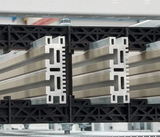 Aluminum busbar for industrial production