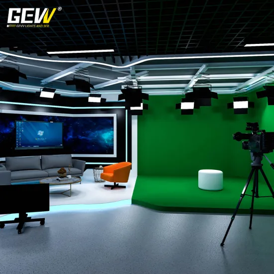 GEVV Professional Stage Lighting Design for Live Studio