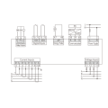 Analyseur de qualité de puissance 3P4W Multifinectional Multifinection Energydat