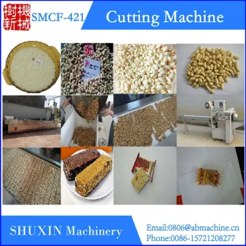 Low noise rice candy cutting machine producing line