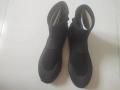 Siyah OEM Neopren su geçirmez dalış ayakkabıları dalış botları