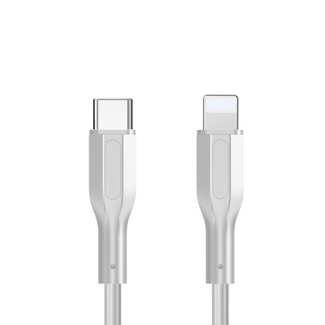 IPhone PD Charger USB-C ke kabel data petir