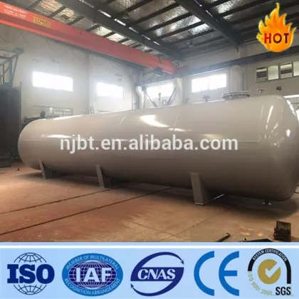 horizontal gas storage tank