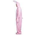 Adult Funny pink rabbit jumpsuit