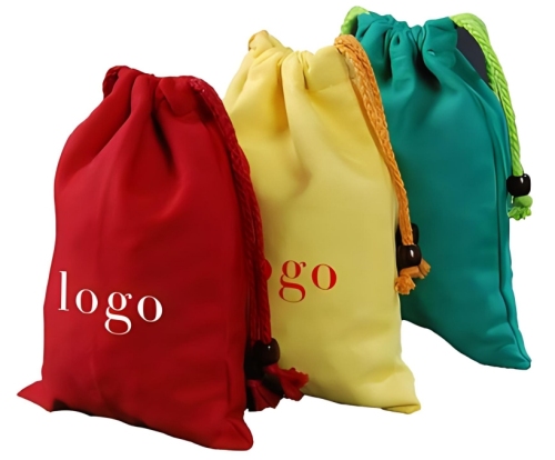 Eco Cotton Canvas Drawstring Bag