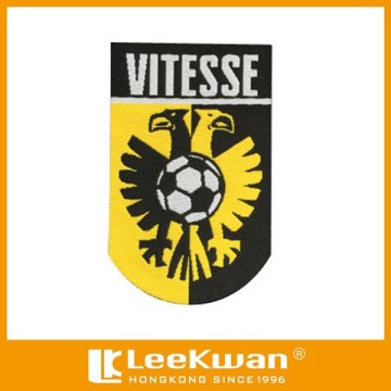 School Footbal Player Team Uniform Woven Label Embroidery Patch For Decoration