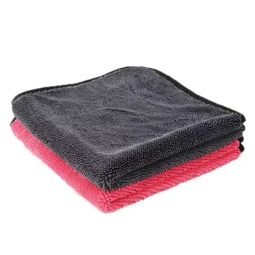 Factory 650gsm 40*40 cm Single Side Quick Drying Twisted Loop Drying Towel