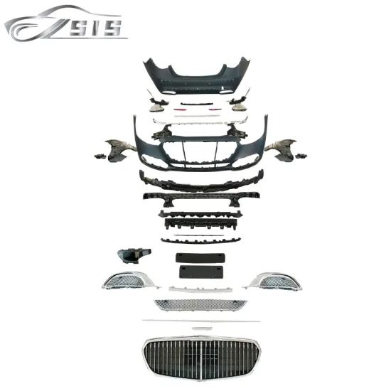 W223 Body Kits: PP Plastic Bumpers and Grille for S Class W223 (2021-2023)