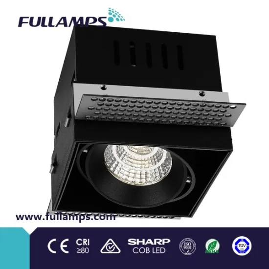 Fullamps10W sqaureLED COB downlight one head lighting fixture W/S