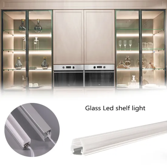Custom Glass Shelf Lighting: DC12V/24V 6mm/8mm LED Tube Lights 3000-6500K