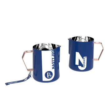 Brewista Stainless Steel Barista Latte Maker with Sharp Spout - 400ml/600ml Frothing Steaming Jug
