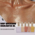 body highlight face liquid highlight glitter makeup