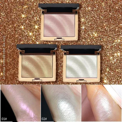High-Quality Highlight Makeup: Brightening Shadow Powder for Face Beauty