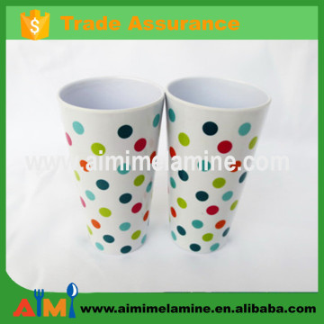LFGB test standard 100% melamine full printing cup,custom printed plastic cup