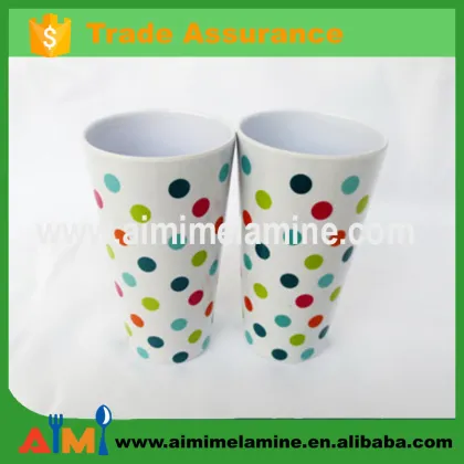 100% melamine full printing cup