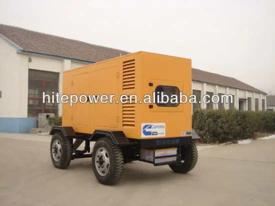 Life-Long Free Service Electric Start trailer diesel generator