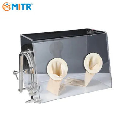 MITR Portable Vacuum Glove Box - Acrylic Laboratory Oxygen-Free Glove Box