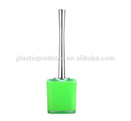 Green Plastic Toilet Brush Simple Human Toilet Brush