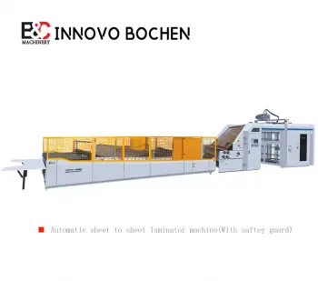 Intelligent automatic flute laminating machine