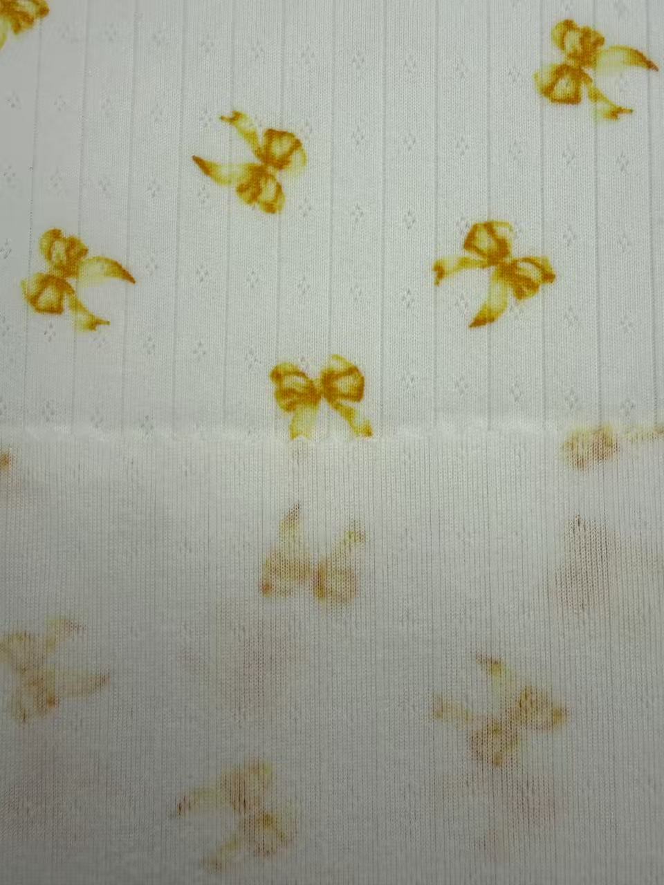 Golden Bow Imitation Cotton Rib