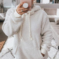 Fall Winter Women`s Fuzzy Fleece Hoodies