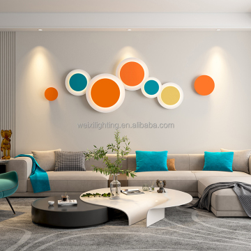 52W Lumière murale LED moderne: décoration d'éclairage créatif la mieux vendu