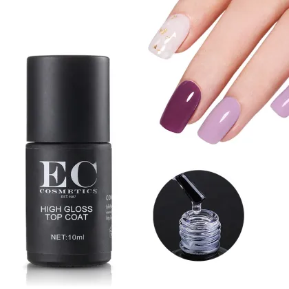 OEM Brands Private Label No HEMA Sealing Gel Top Coat - High Shine Without HEMA Diamond Top Gel