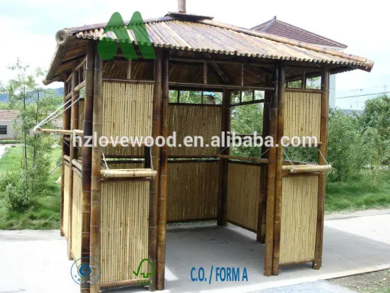 hot tub gazebo/outdoor hot tub gazeob/hot tub house/bamboo hot tub house