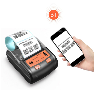 Portable Bluetooth Thermal Label Printer for Android & iOS