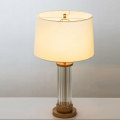 LEDER White Short Bedside Lamps