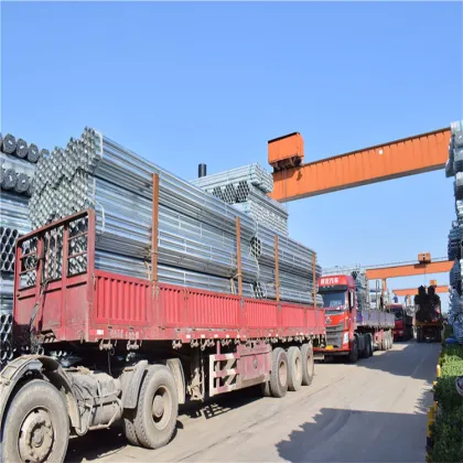 EN 39 Galvanized Steel Scaffold Pipe 48.3mm Stock