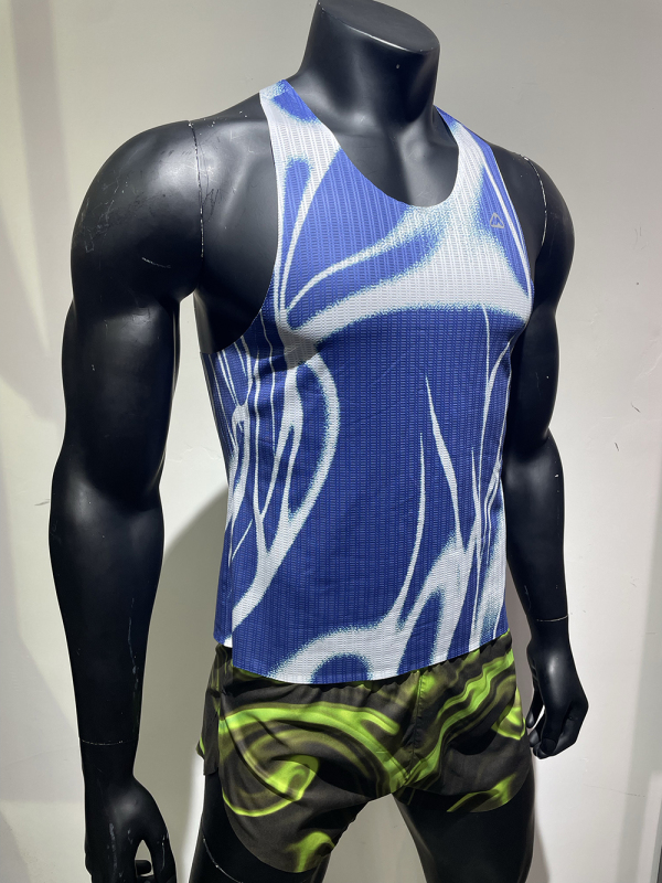 Heat Transfer Printing Running Vest Quick Dry Sports Vest Training Vest