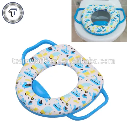 Soft kids baby toilet trainer