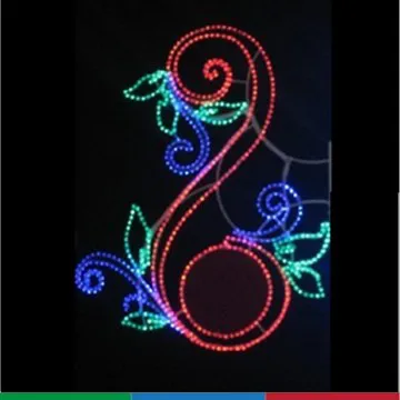 Outdoor LED motif light decoration