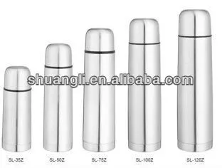 Double wall stainless steel vacuum flask/Thermos flask/bullet vacuum flask