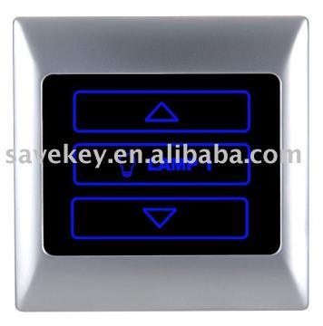 glass touch dimmer switch for hone automation. remote control light switch