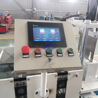 Portable K-Shaped Rain Gutter Making Machine