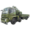 Dongfeng 6X2 Truck Mounted Articulated Boom Crane 12tons