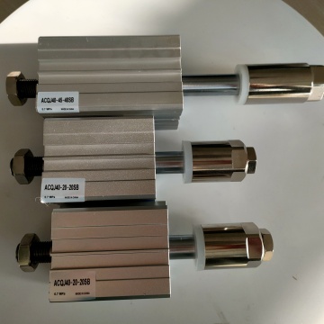 Cilindri pneumatici compatti: Acqj40*20-20SB e Acqj40*45-40SB Maschera regolabile da corsa regolabile