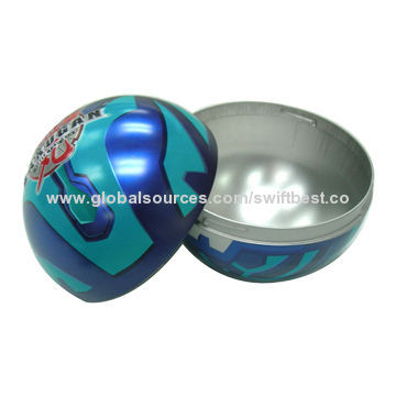 Ball Shape Tin Packaging